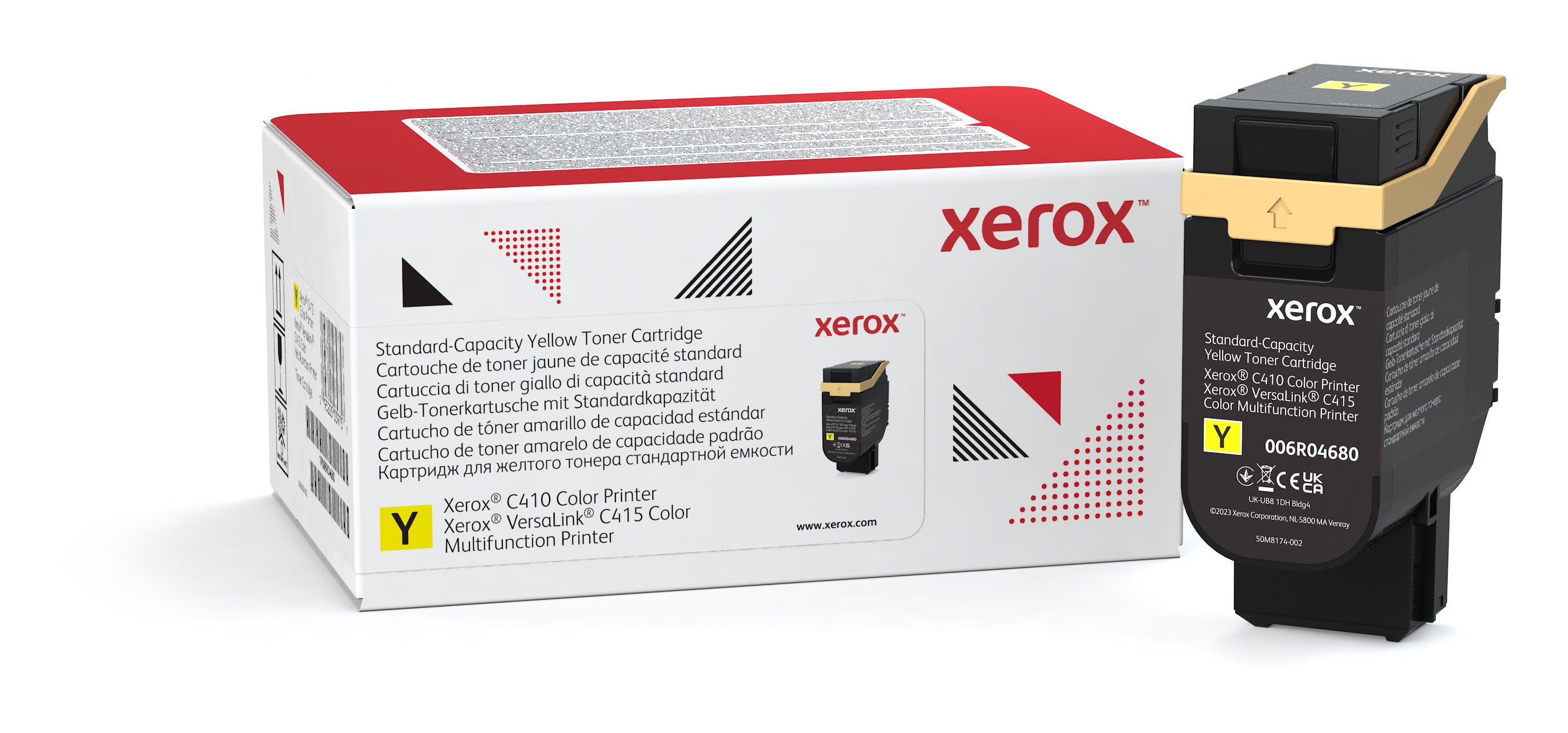Tóner Xerox AMARILO 006R04680 2K C410/C415 Garantía de 3 meses. - Tóner Xerox AMARILO 006R04680 2K C410/C415 Garantía de 3 meses. -